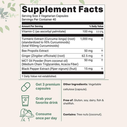 Turmeric Advanced - 95% Curcuminoids (Copy)